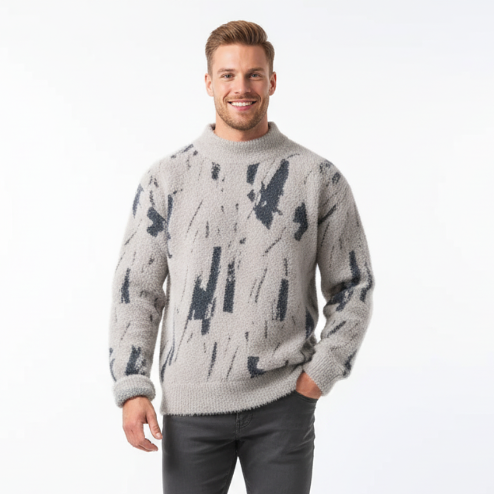 Knitted Arctic Glacier Sweater