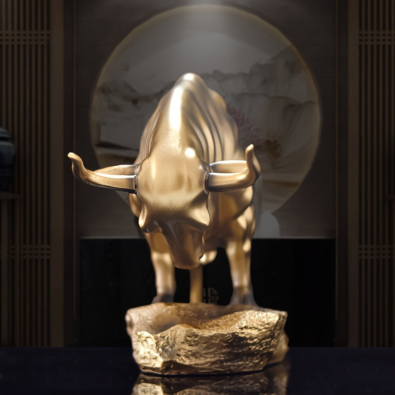 Golden Taurus Prestige Sculpture