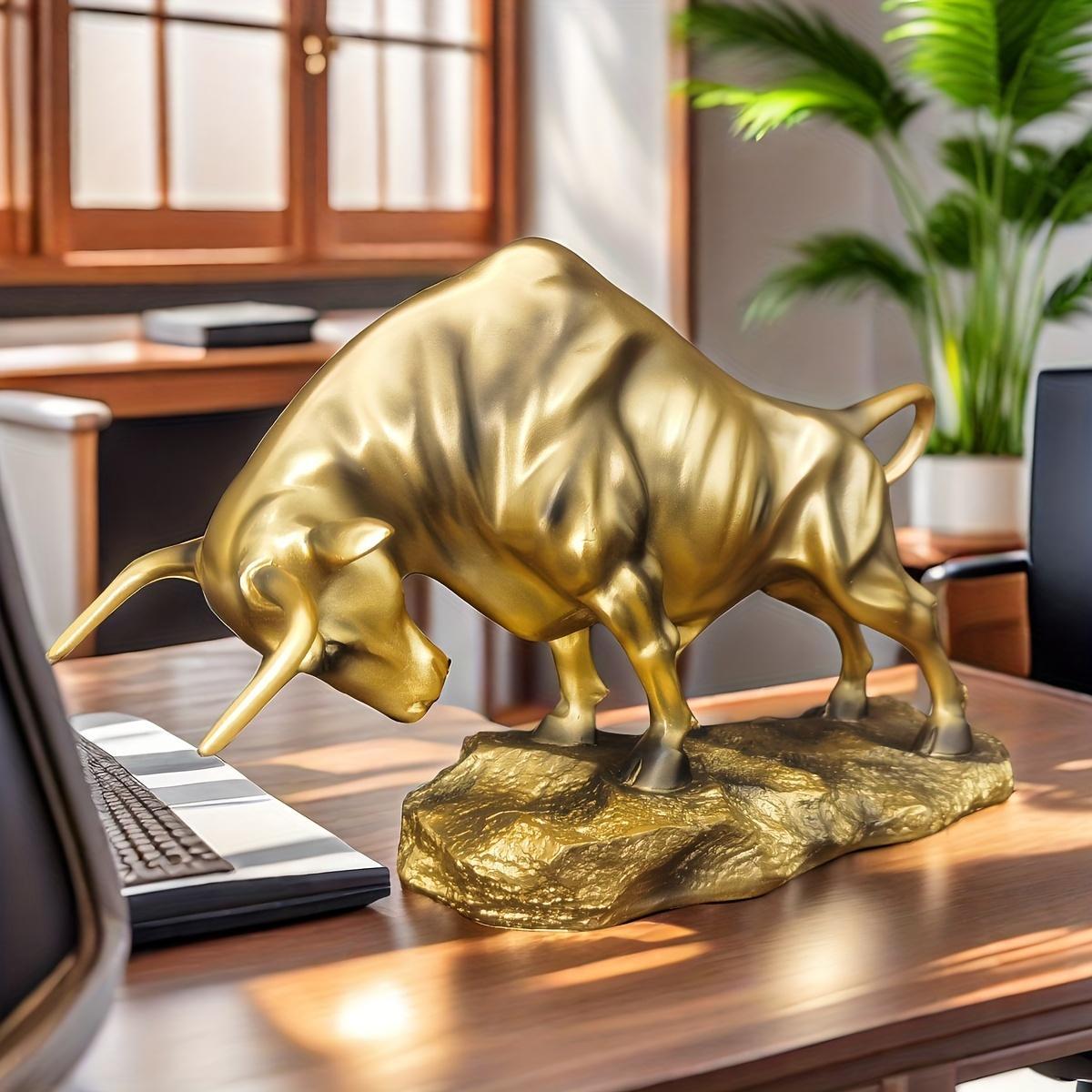 Golden Taurus Prestige Sculpture