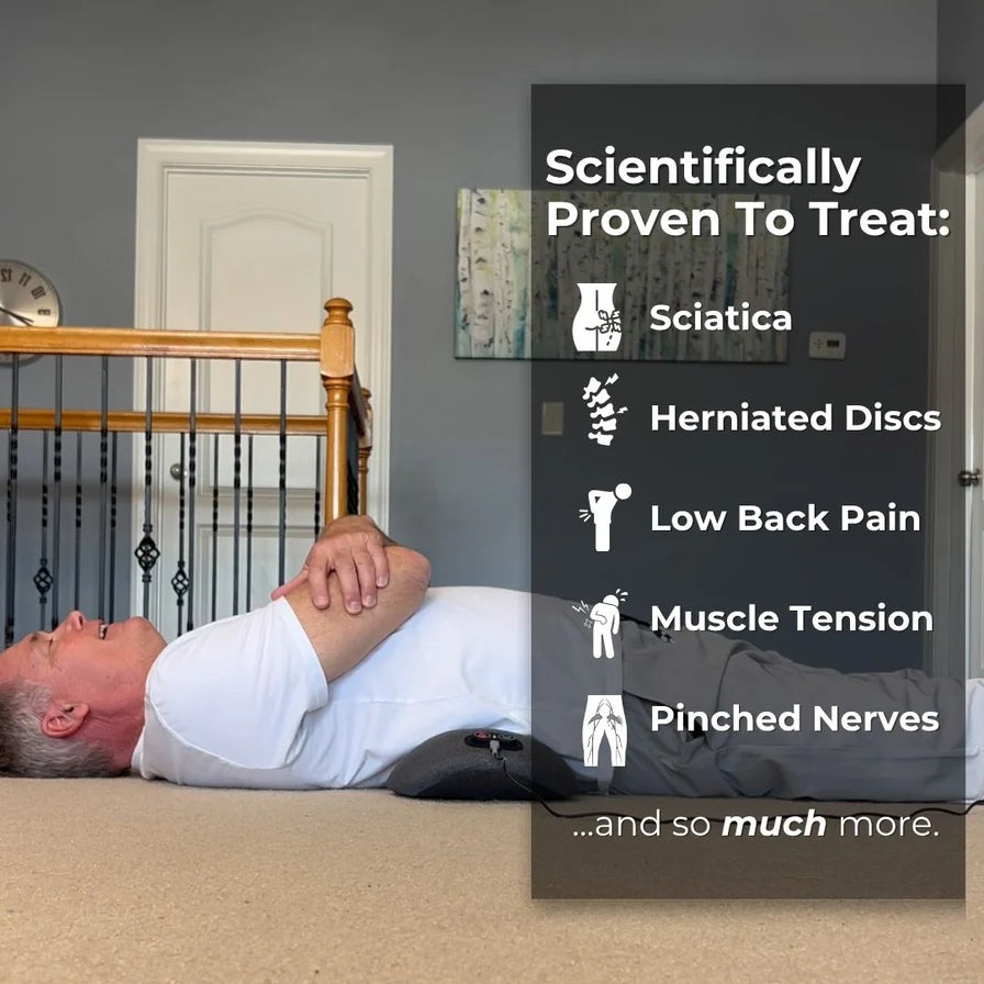 SpineDock Triple Therapy Back Massager