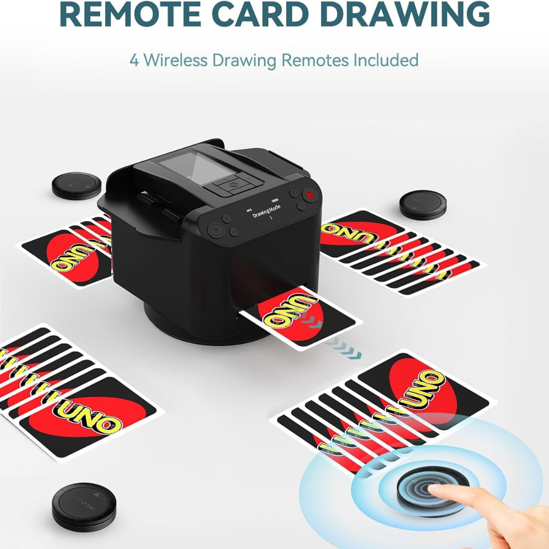 CardCrafter™ 360 – Automatic Card Shuffler & Dealer Machine