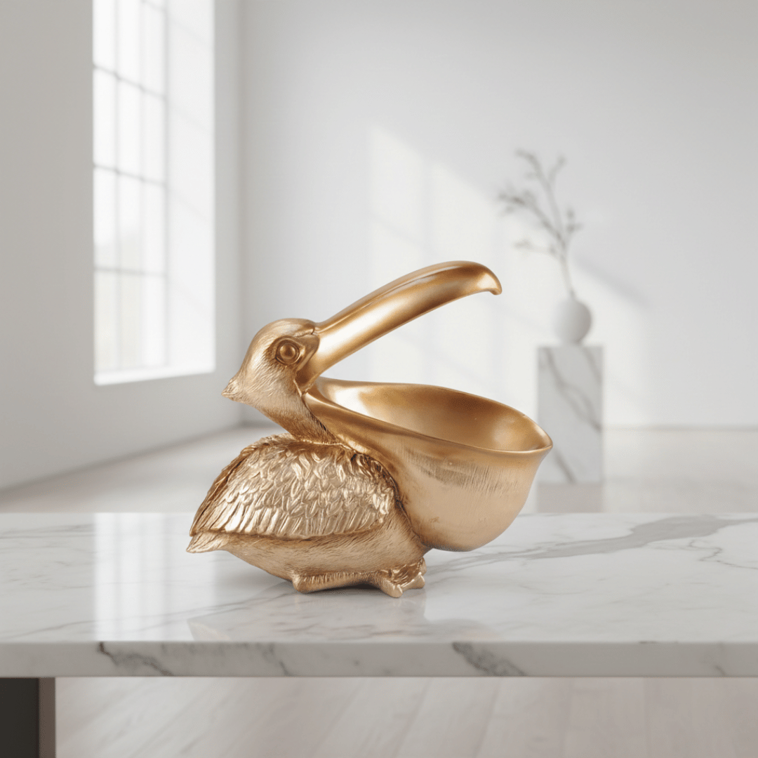 COASTAL KEEPER | Pelican Storage Sculpture