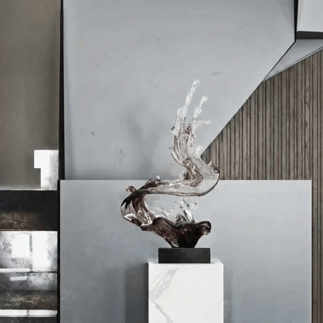 LIQUID ASCENT | Water Splash Sculpture