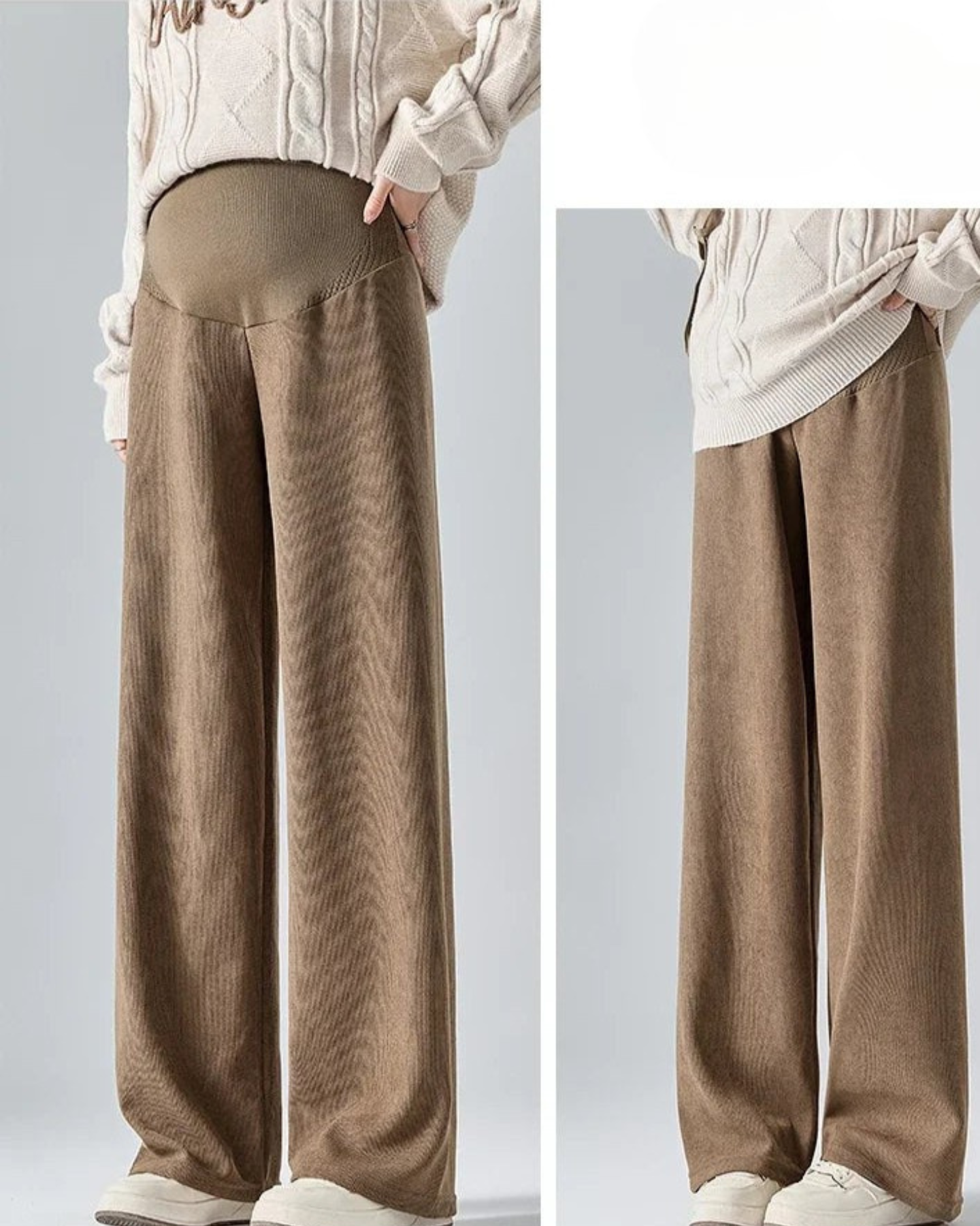 Autumn Maternity Cotton Pants
