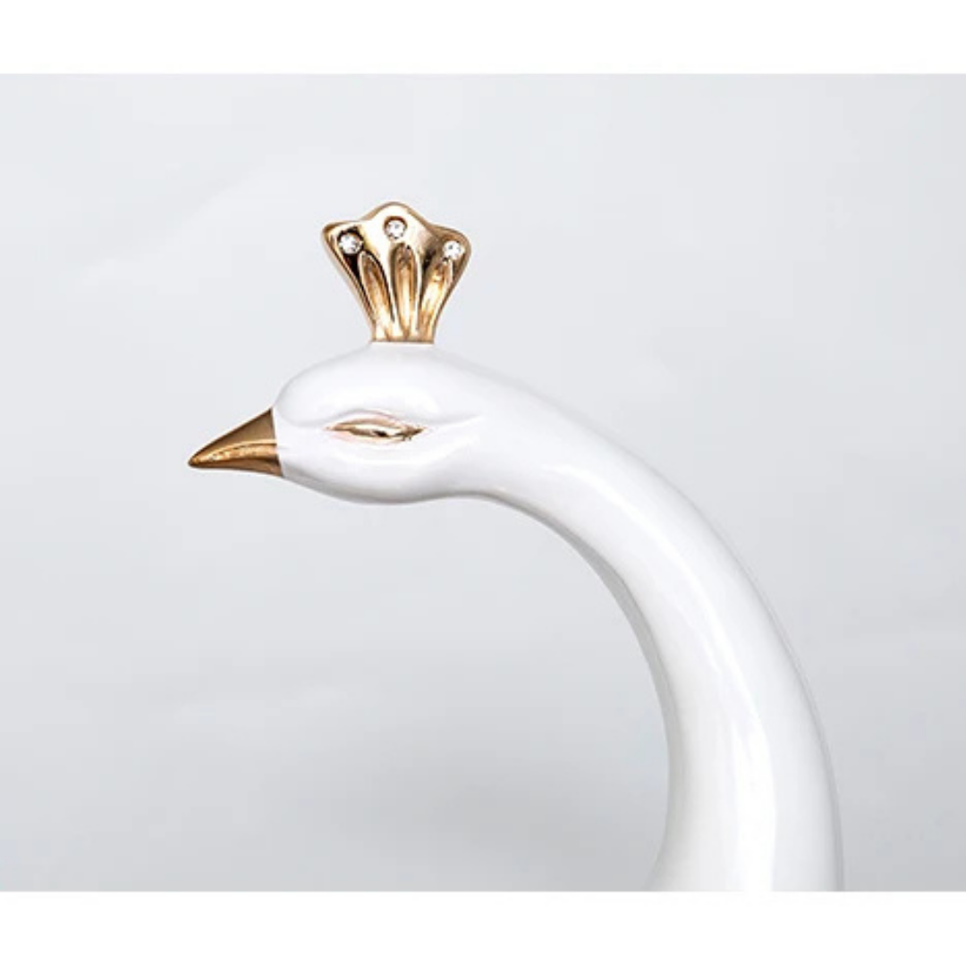 Grand Peacock Statue