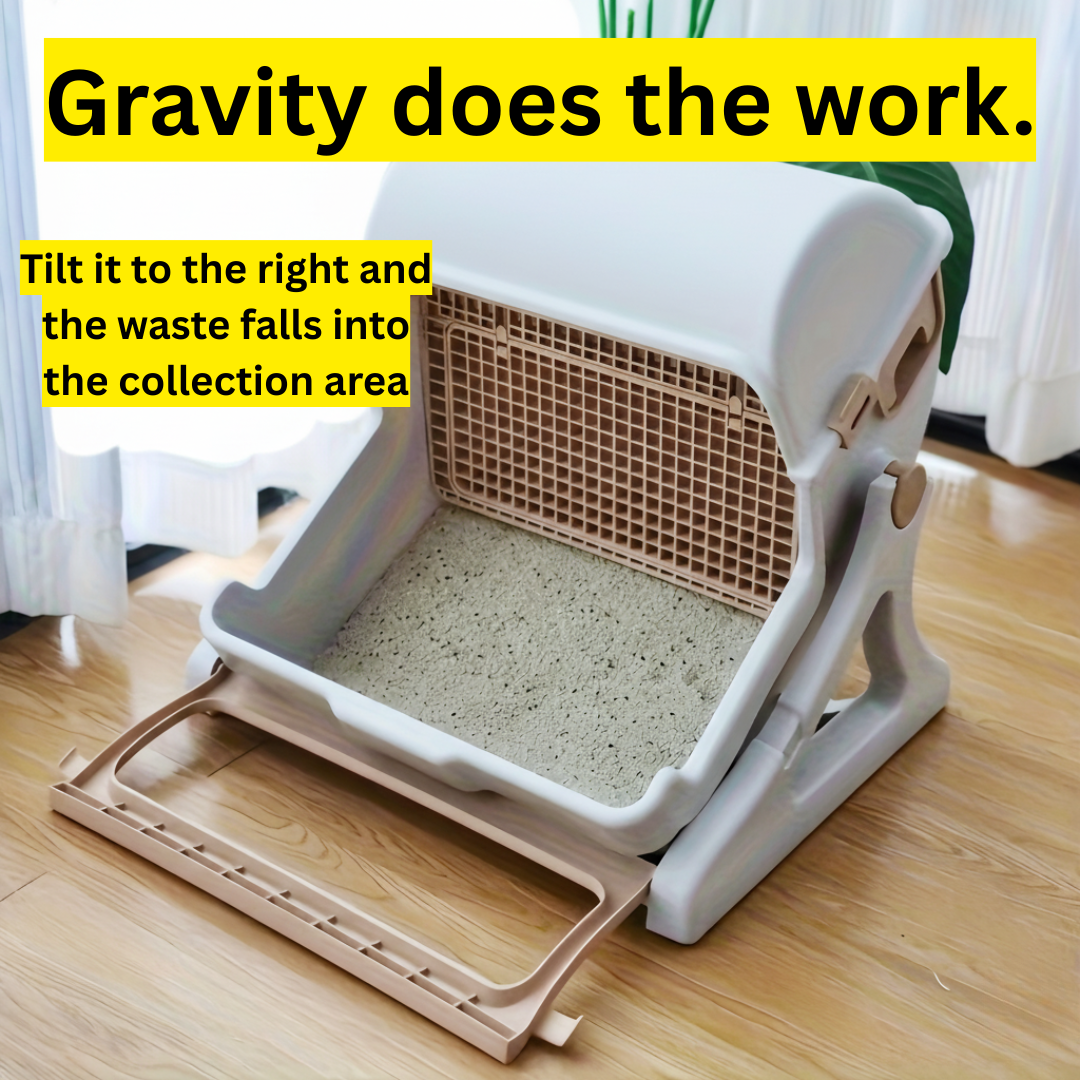 Easy Clean Cat Litter Box