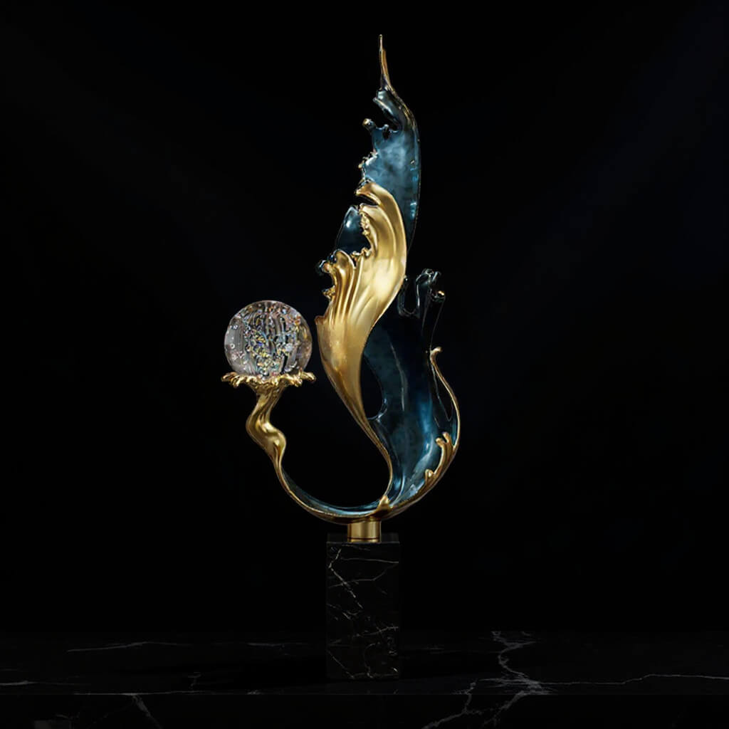 PROSPERITY | Rising Wave Sculpture
