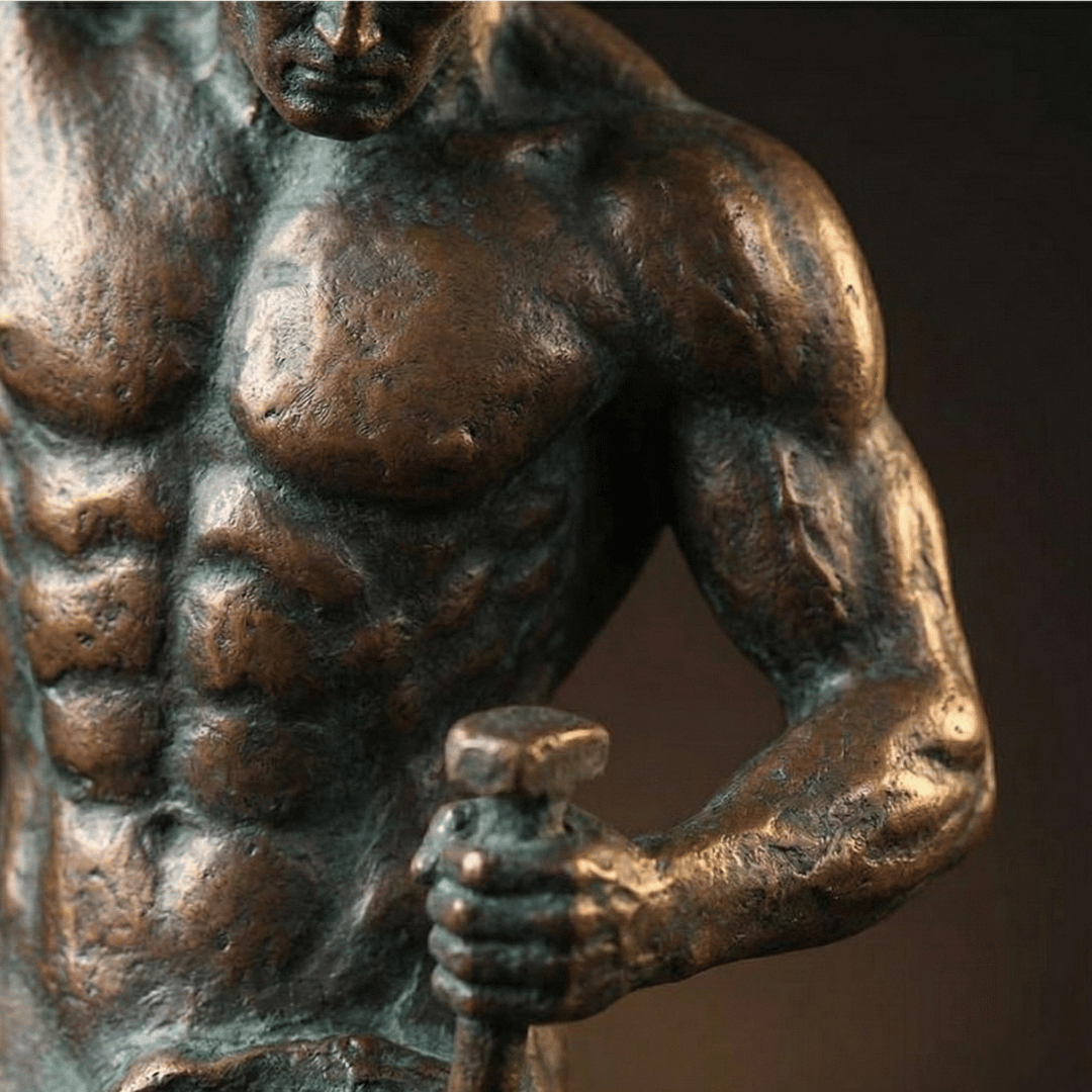 SELF FORGED | Sculptor Figure Sculpture