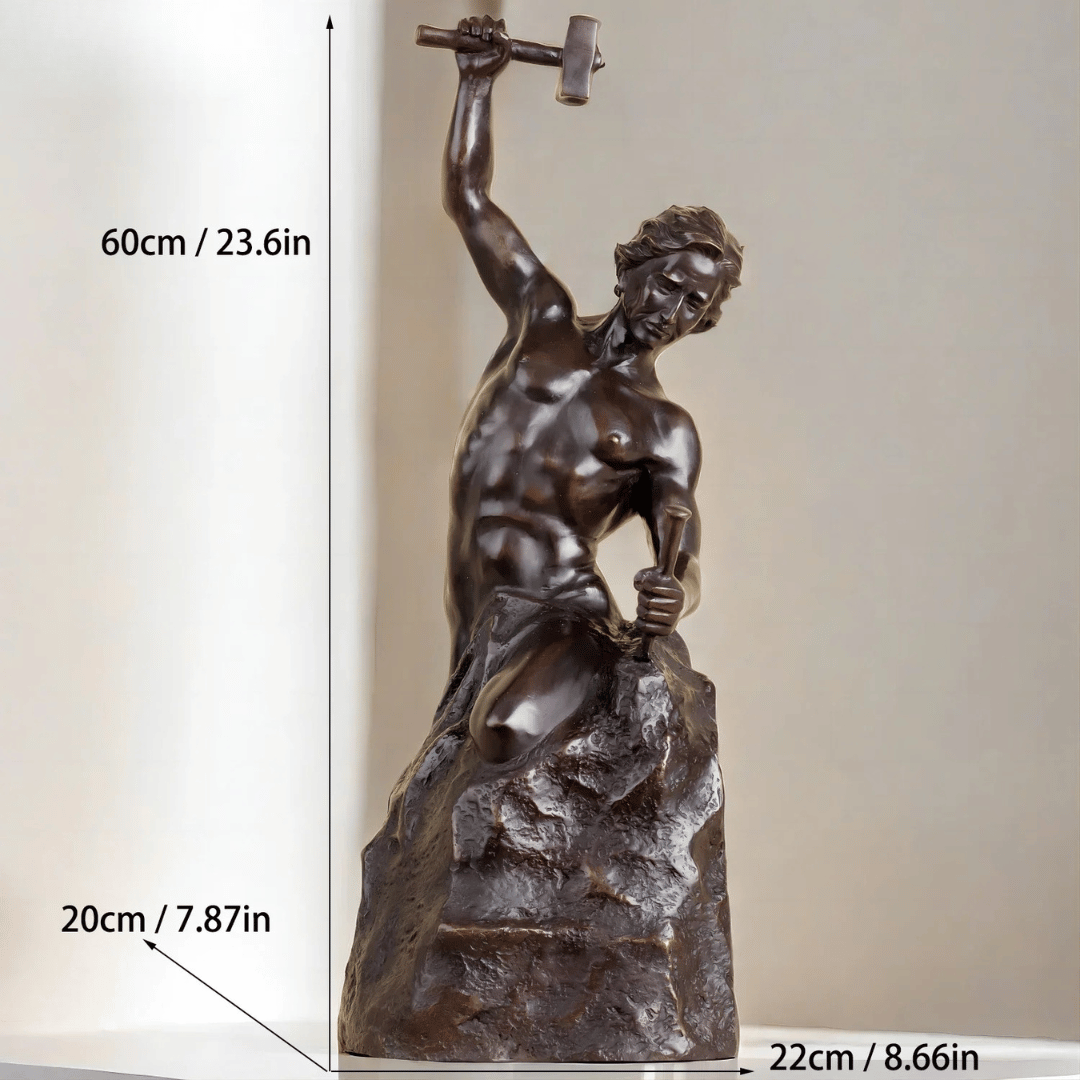 Self-Made Man Bronze Sculpture
