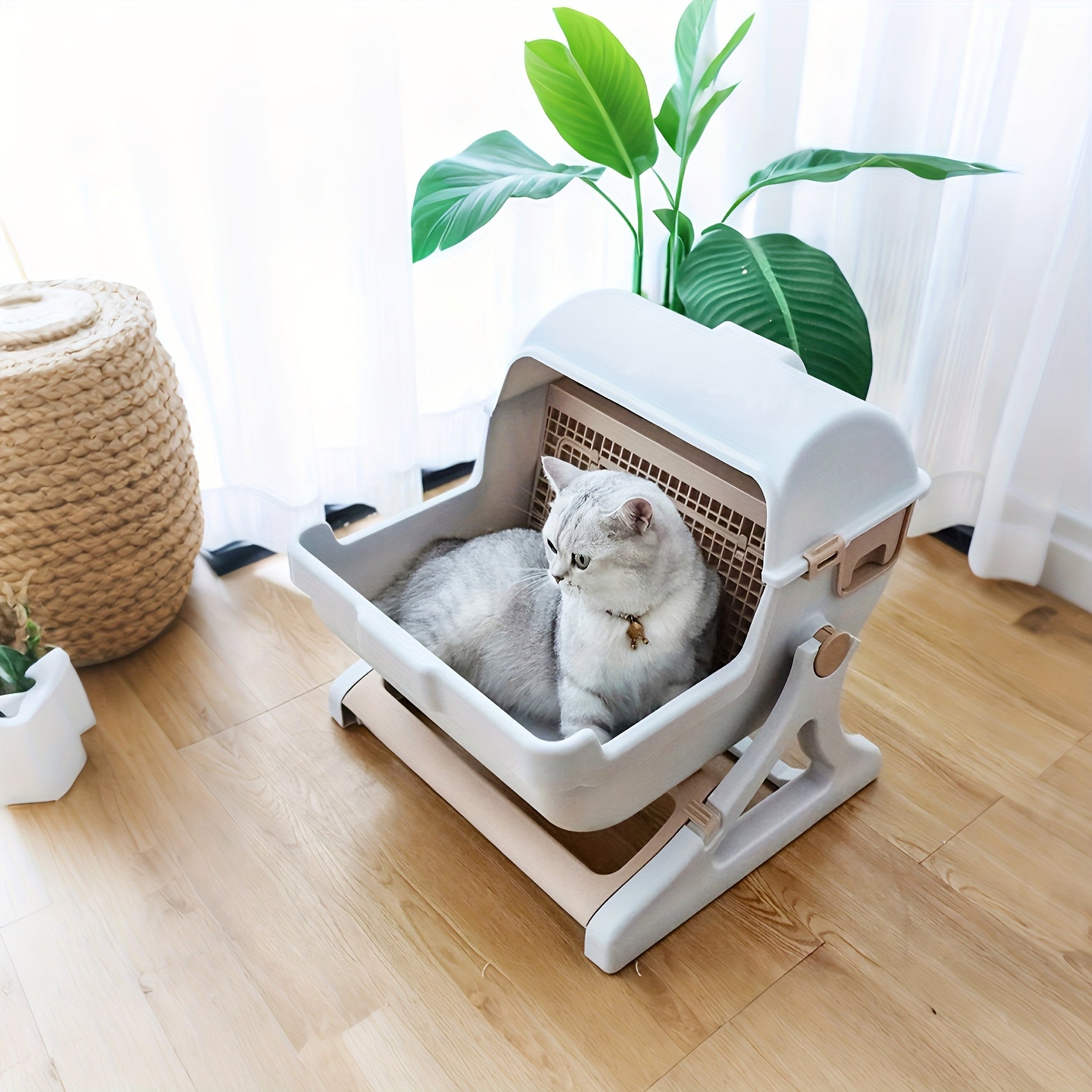 Easy Clean Cat Litter Box
