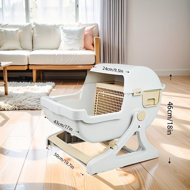 Easy Clean Cat Litter Box