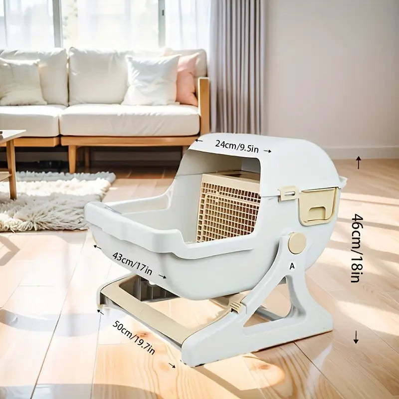 Easy Clean Cat Litter Box