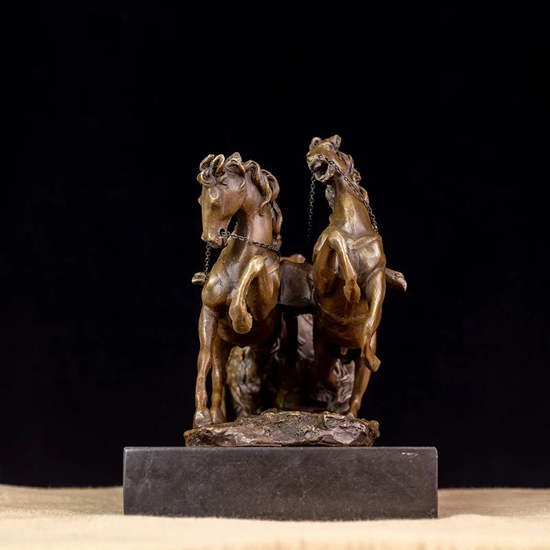 THE CHARIOT | Roman Warrior Bronze Sculpture