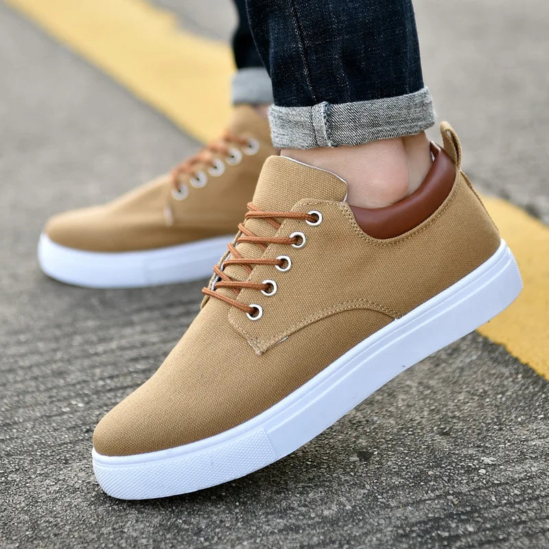 Olive Ridley Canvas Schnürsneaker