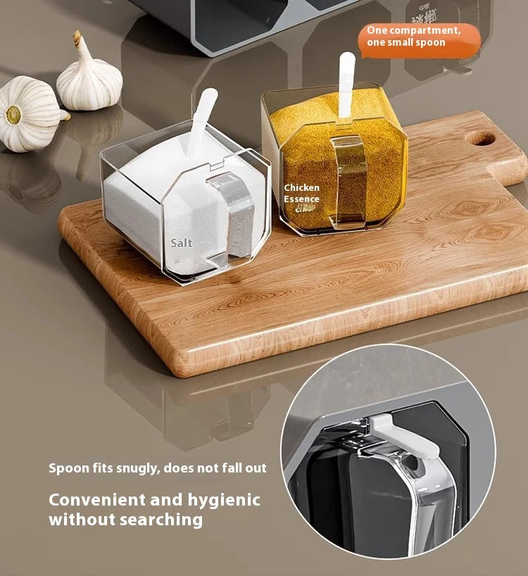 SpiceVault™ Wall-Mounted Spice Organizer