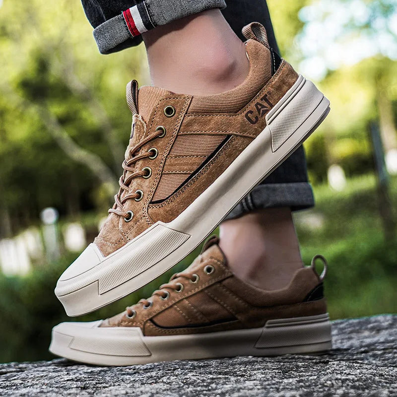 CAT® UrbanStride Leather Sneakers