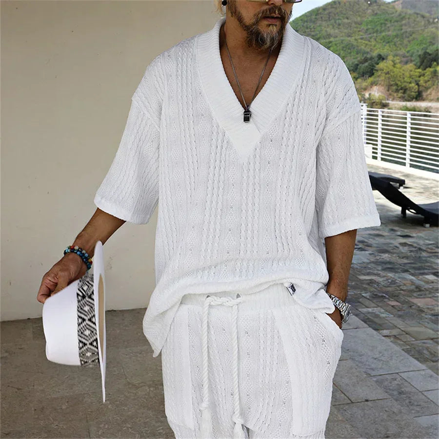 Coastal Knitwear Set – Men&