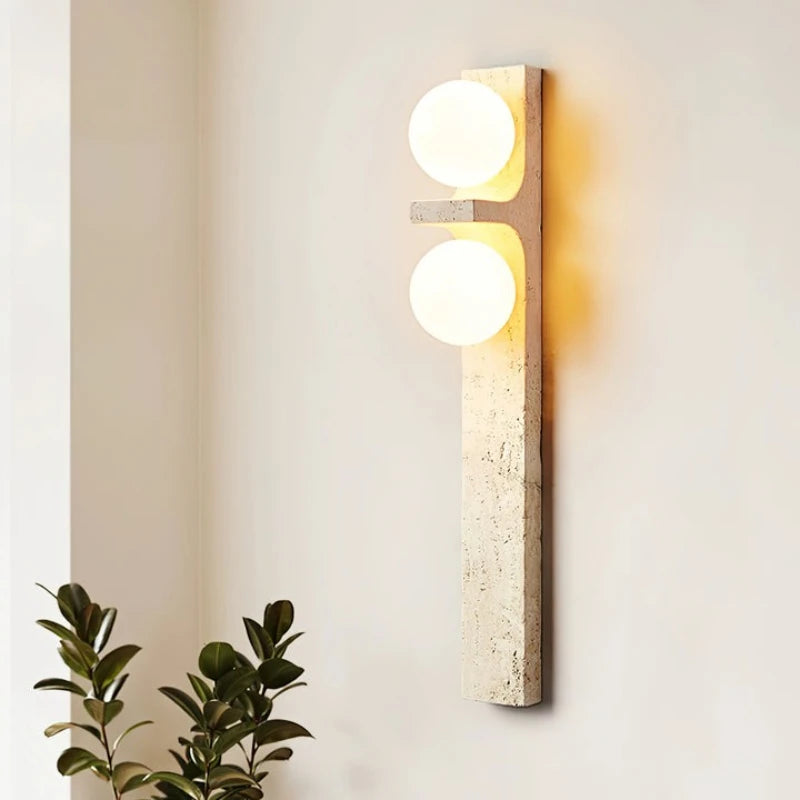 CaveGlow™ Dual Stone Wall Lamp