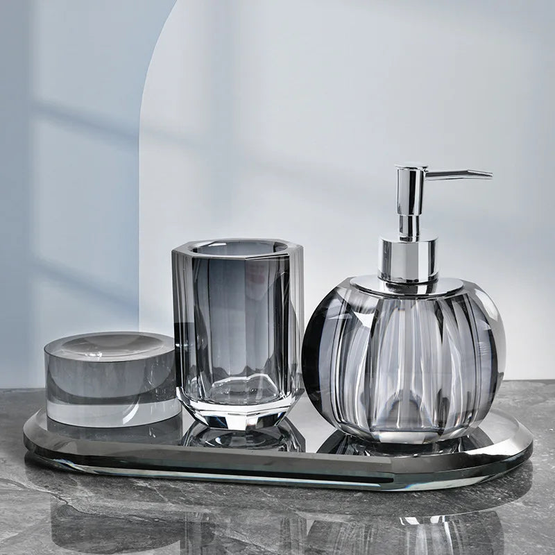 Crystal Bathroom Essentials