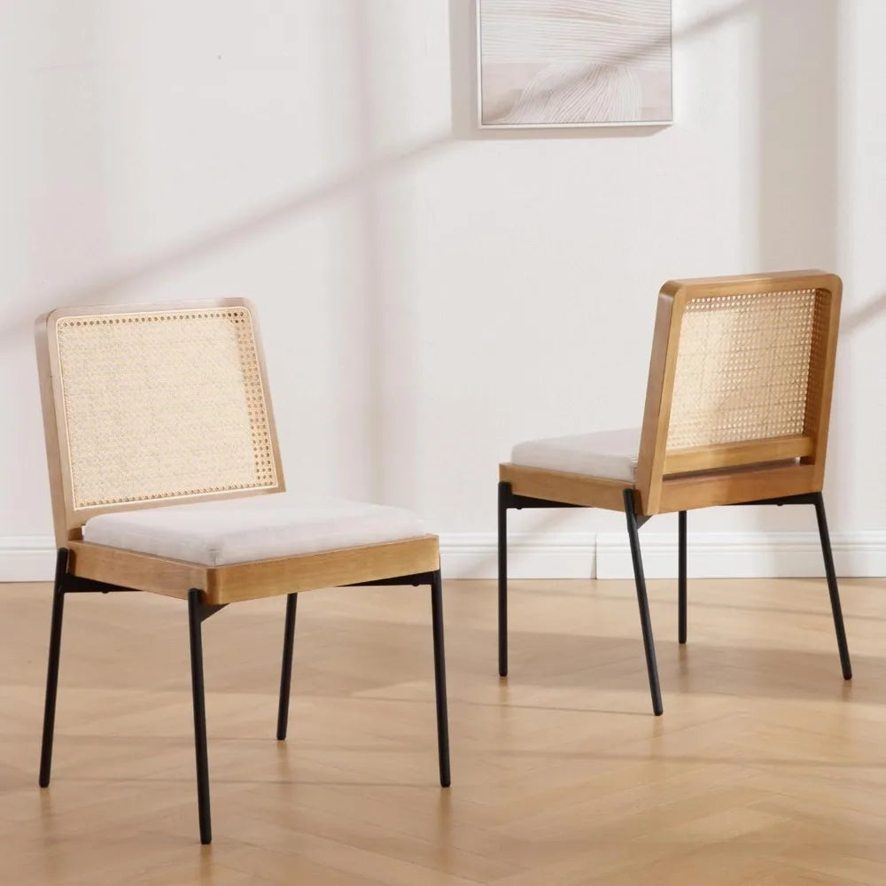 CoastalWeave™ Mid-Century Dining Chairs