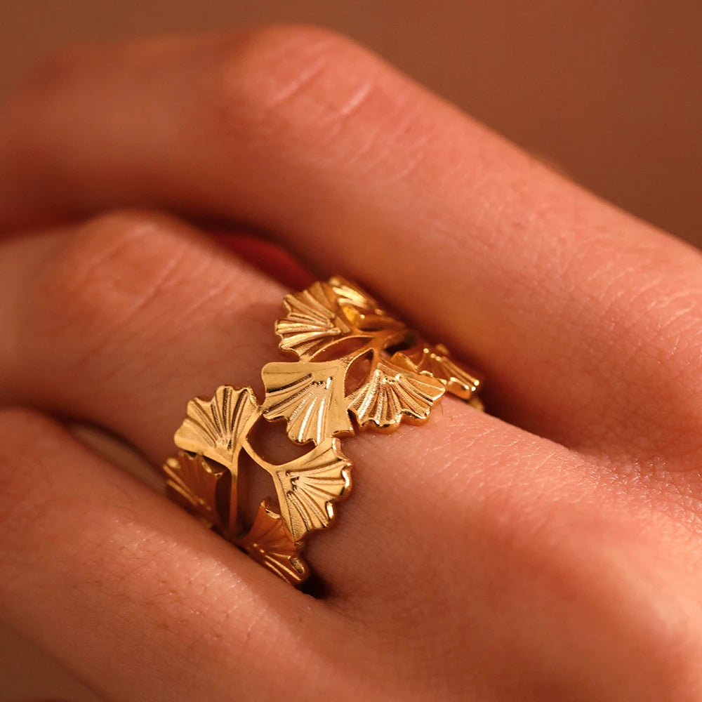 Everleaf Ginkgo™ Harmony Ring