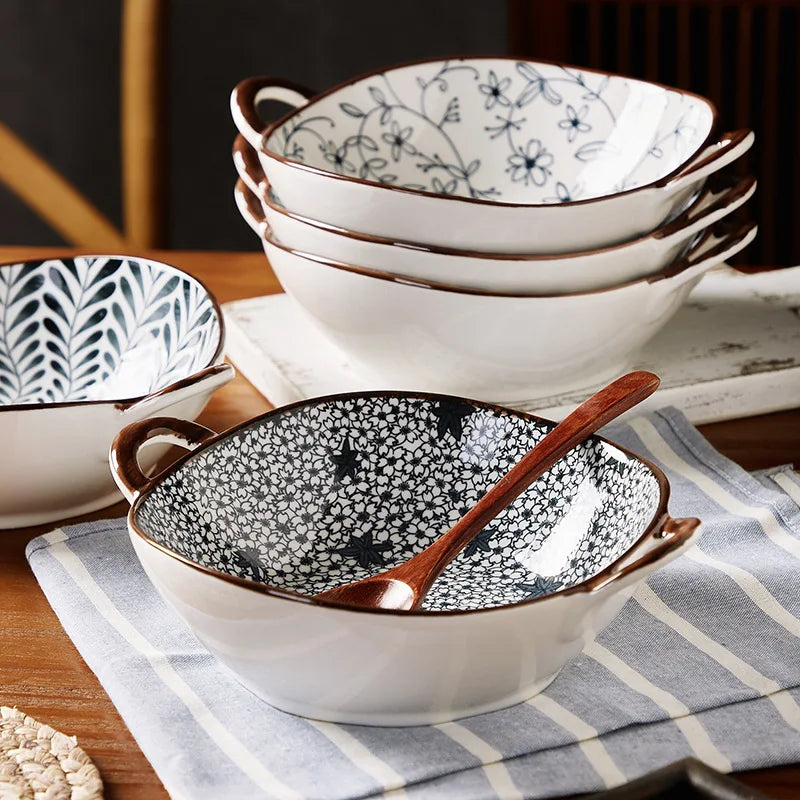 Artisan™ Japanese-Style Handled Bowl Collection