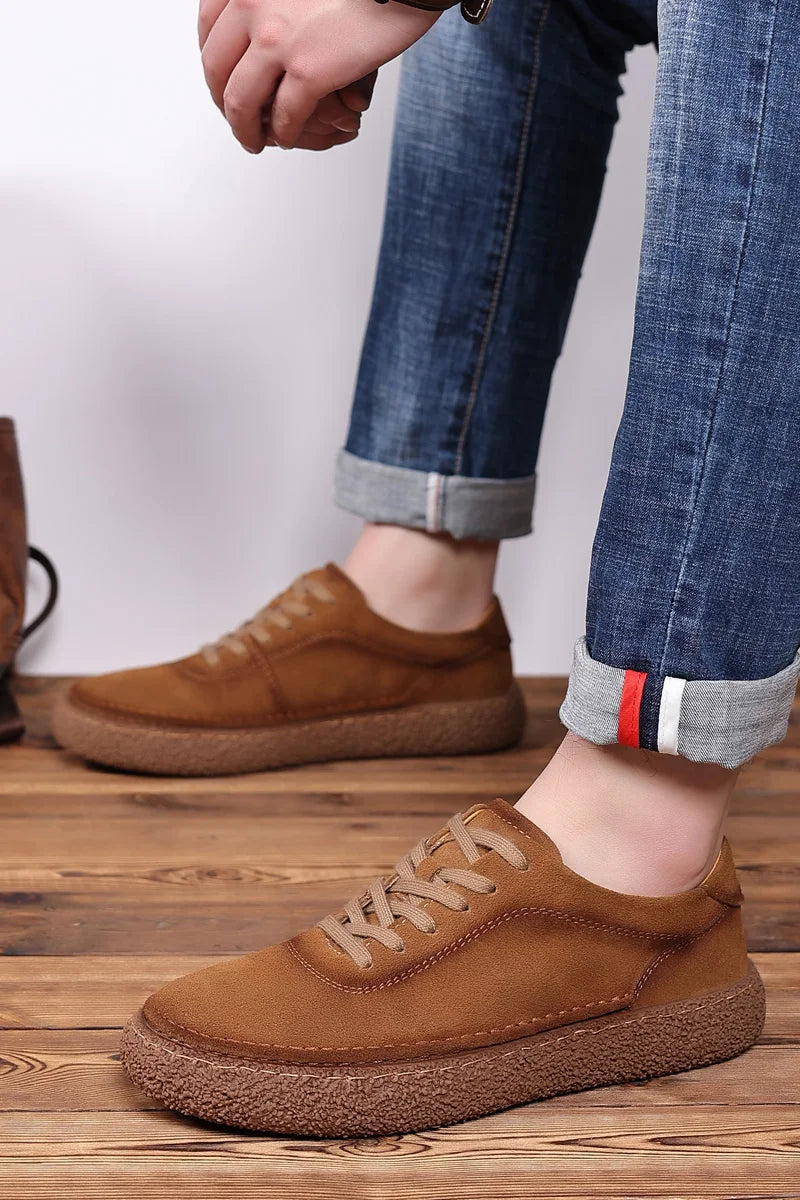 UrbanStride Suede Fur-Lined Sneakers