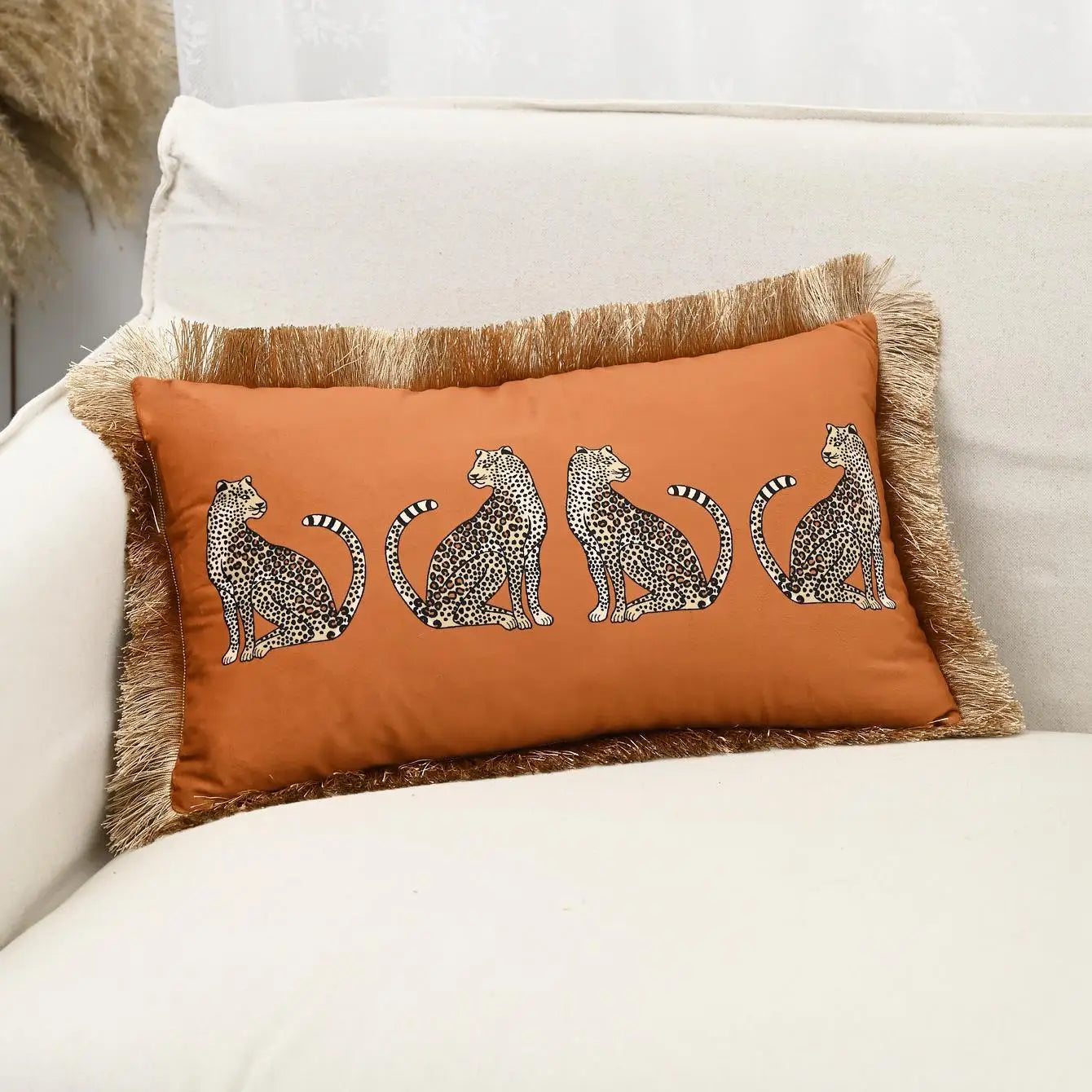 Regal Leopard Luxe™ Cushion