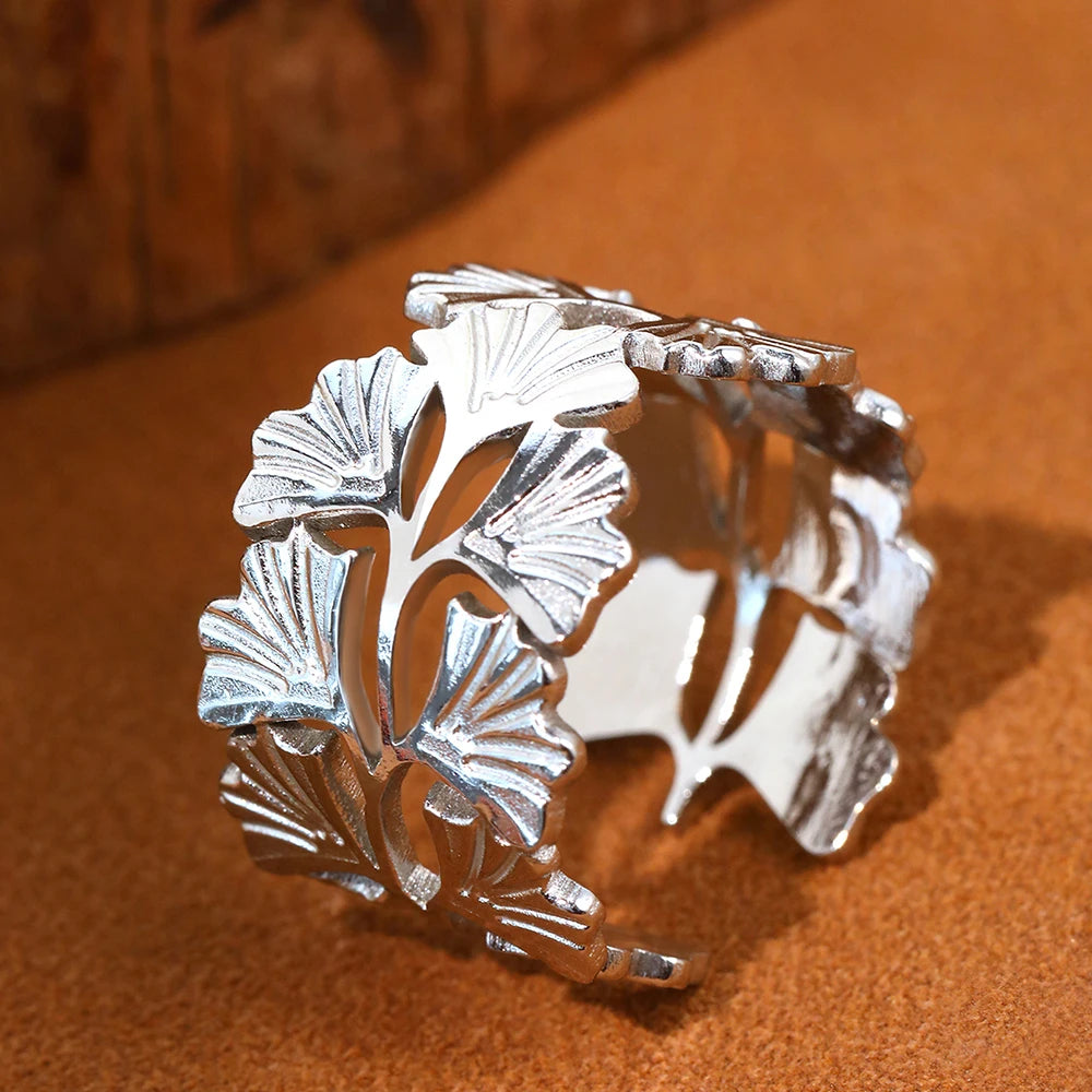 Everleaf Ginkgo™ Harmony Ring