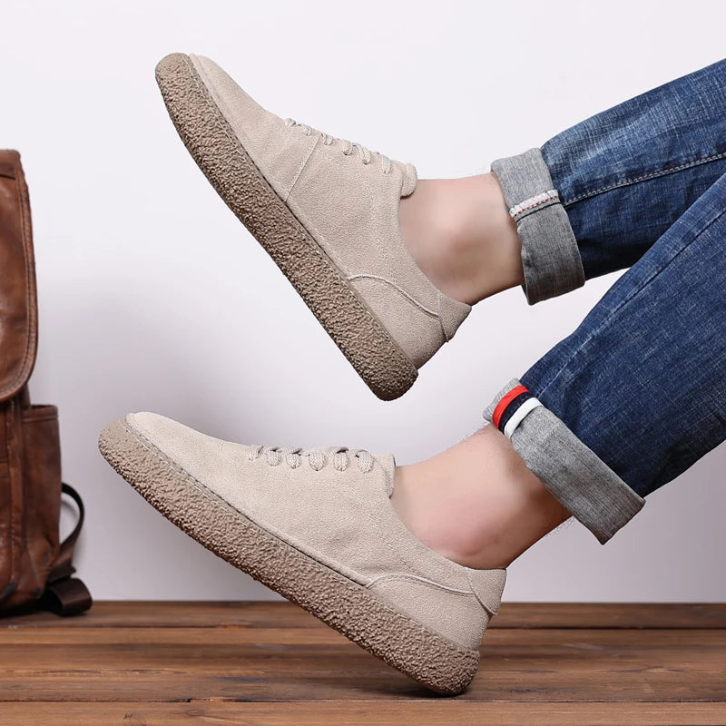 UrbanStride Suede Fur-Lined Sneakers
