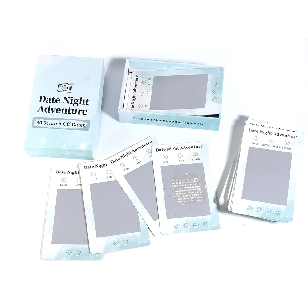 Abenteuerliche Herzen: 40 Rubbel-Dating-Herausforderungen