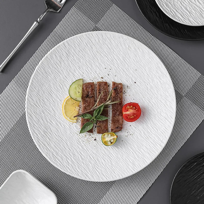 Noir™ Ceramic Serving Plate Collection
