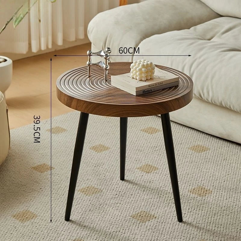 ZenWood™ Circular Tea Table
