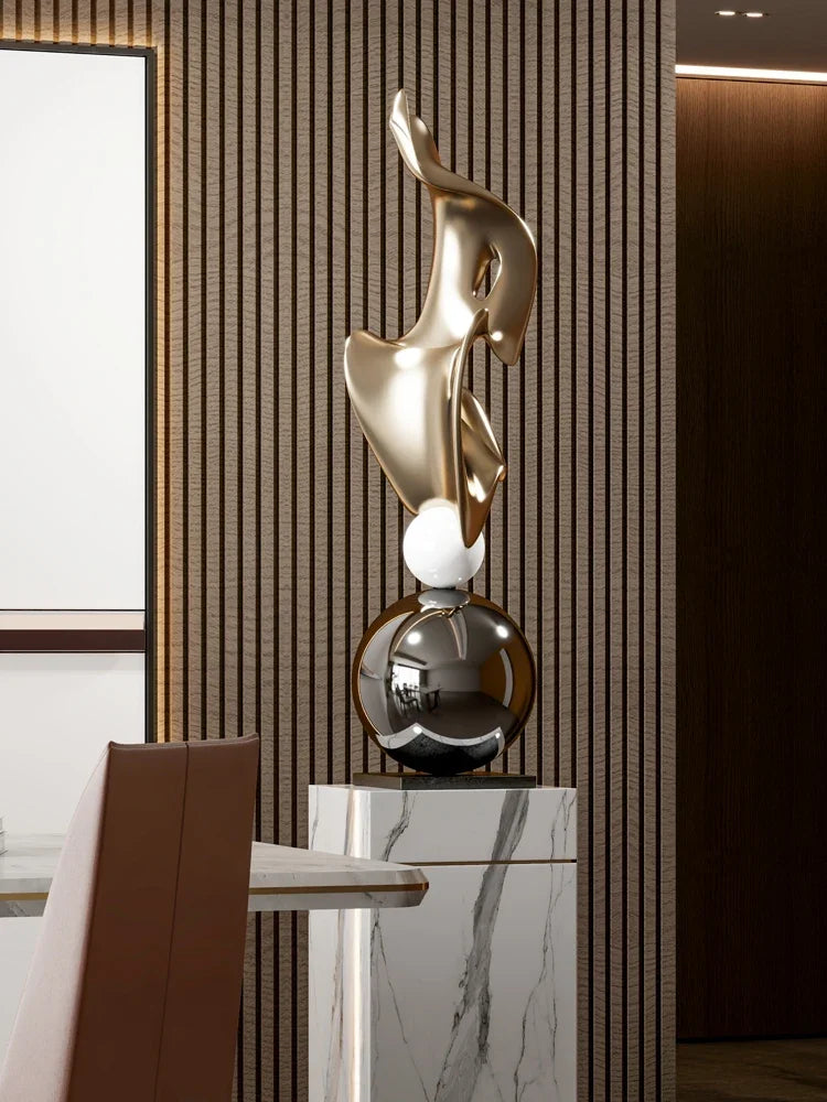 Abstract Flow Sculpture