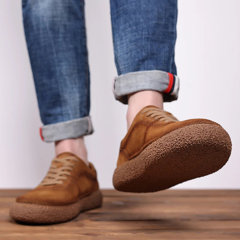 UrbanStride Suede Fur-Lined Sneakers