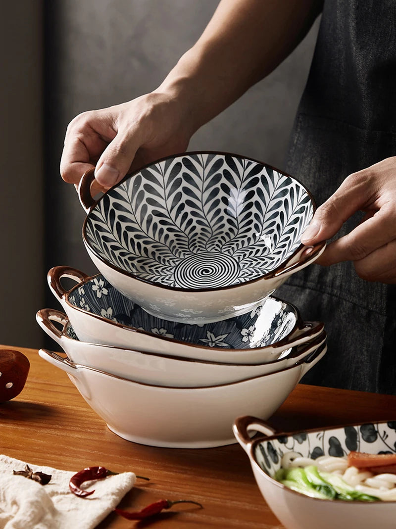 Artisan™ Japanese-Style Handled Bowl Collection