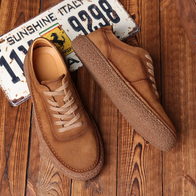 UrbanStride Suede Fur-Lined Sneakers