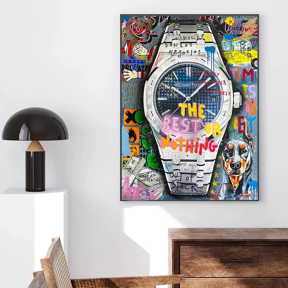 TimeCapital™ Graffiti Canvas Art