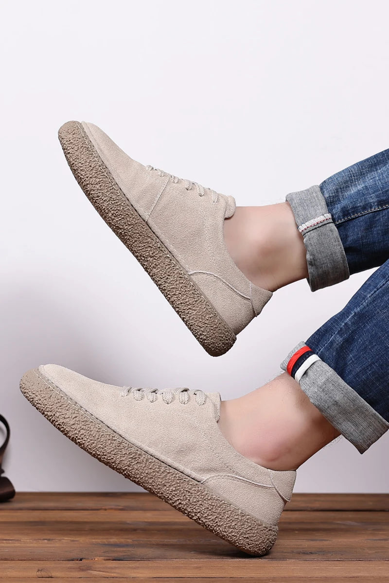 UrbanStride Suede Fur-Lined Sneakers