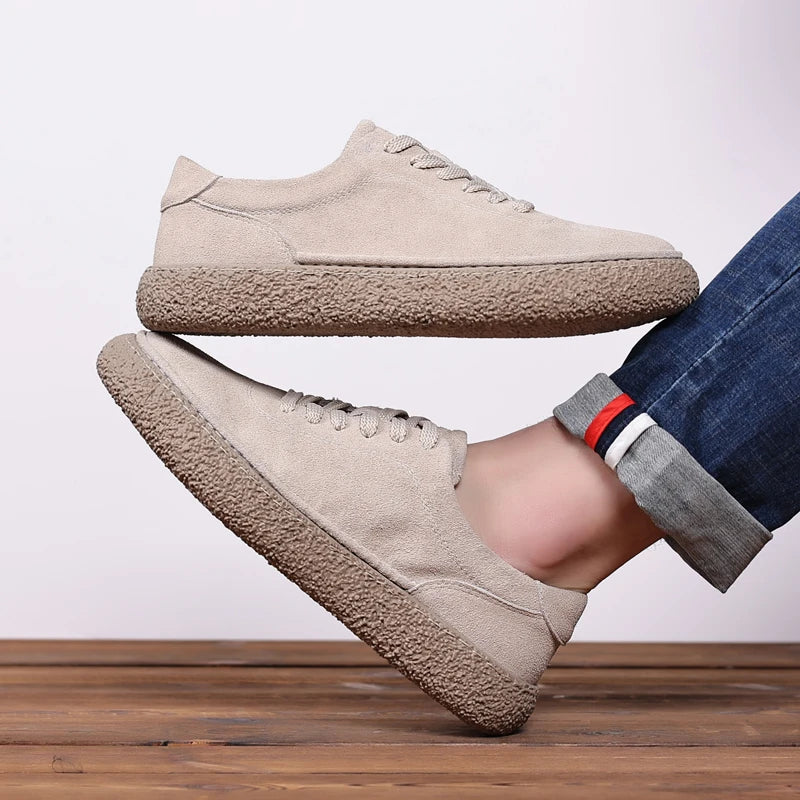 UrbanStride Suede Fur-Lined Sneakers