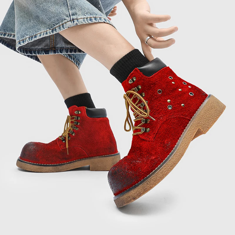 Urban Edge™ Suede Ankle Boots