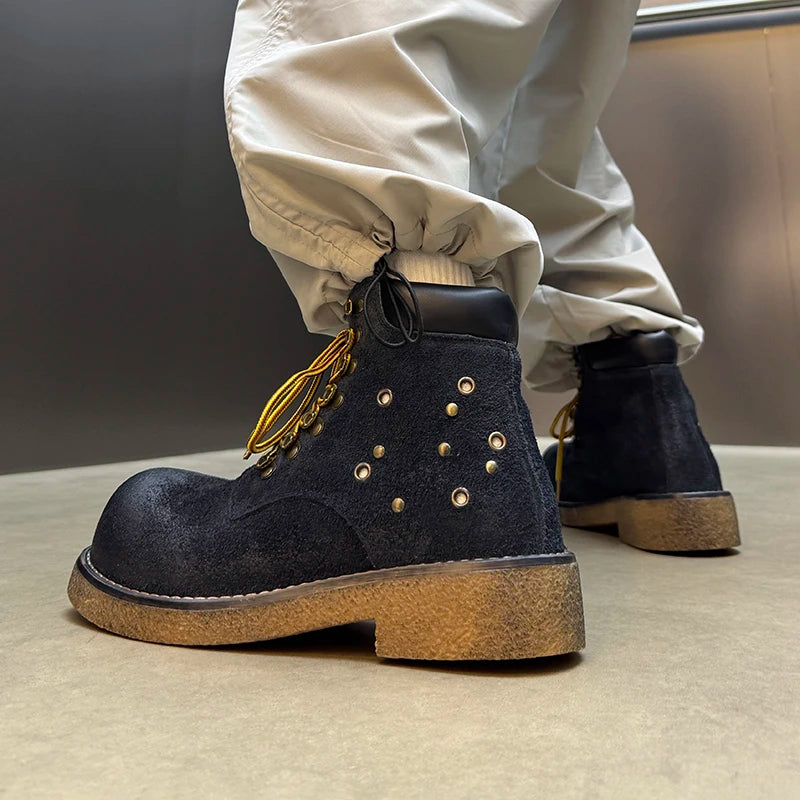 Urban Edge™ Suede Ankle Boots