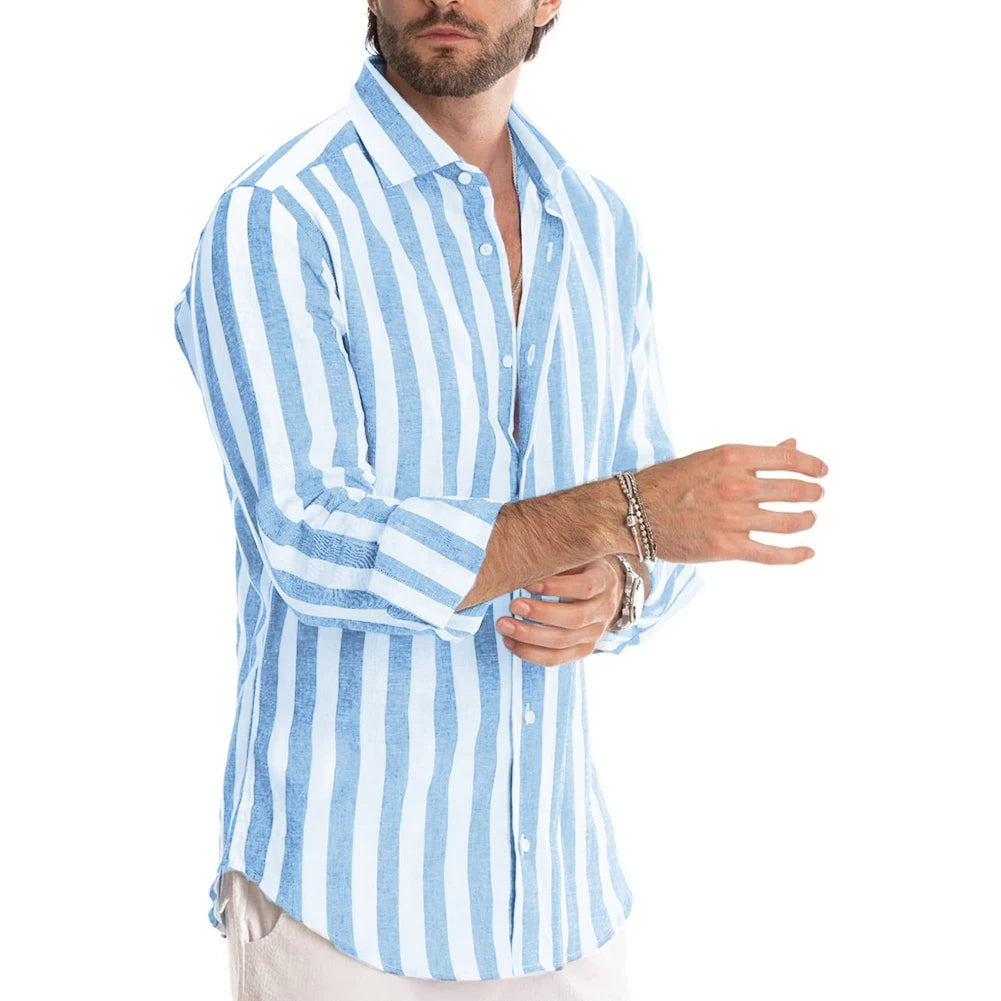 Moseles Retro Striped Shirt