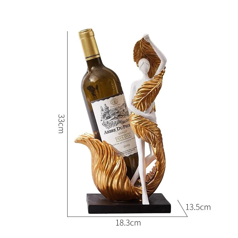 Flowing Drape Wine Holder