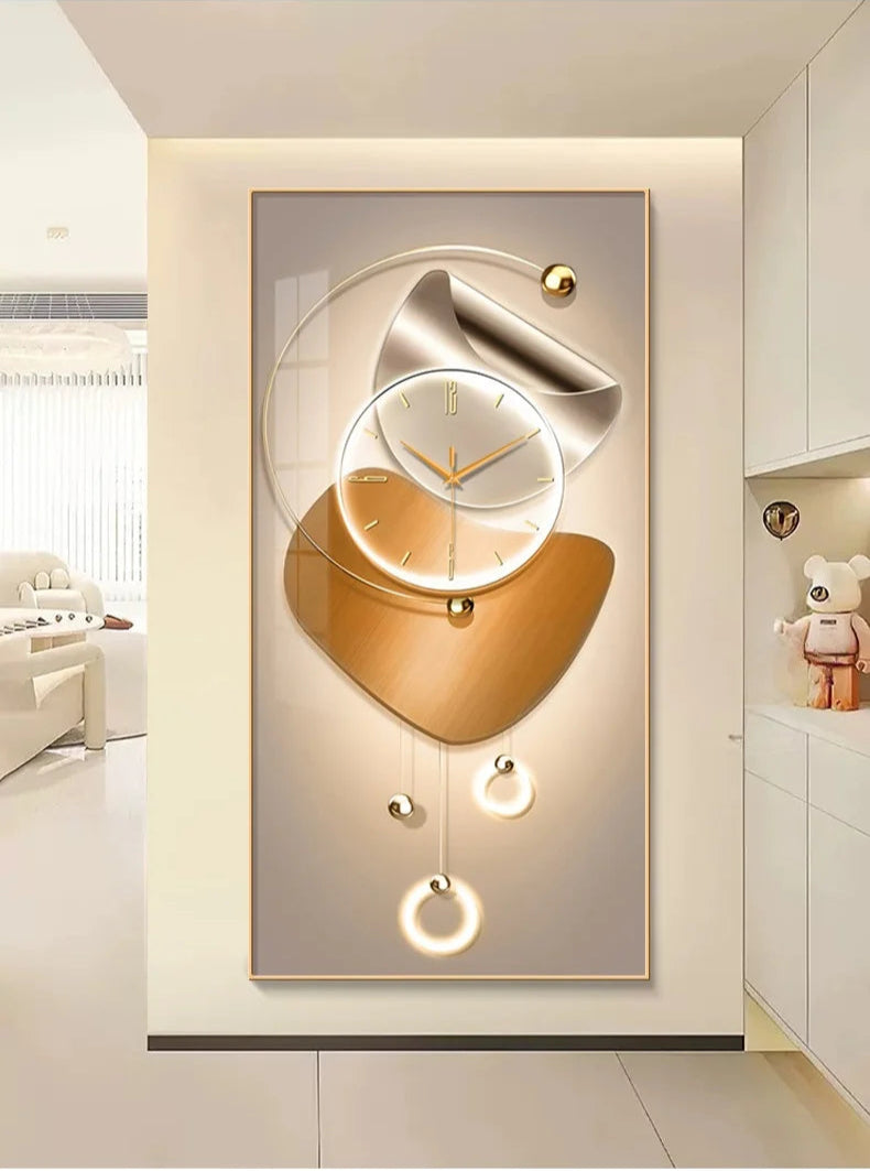 Chronos™ Abstract Wall Clock Art