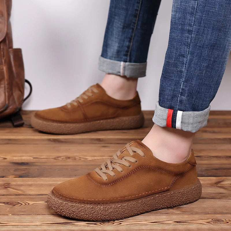 UrbanStride Suede Fur-Lined Sneakers