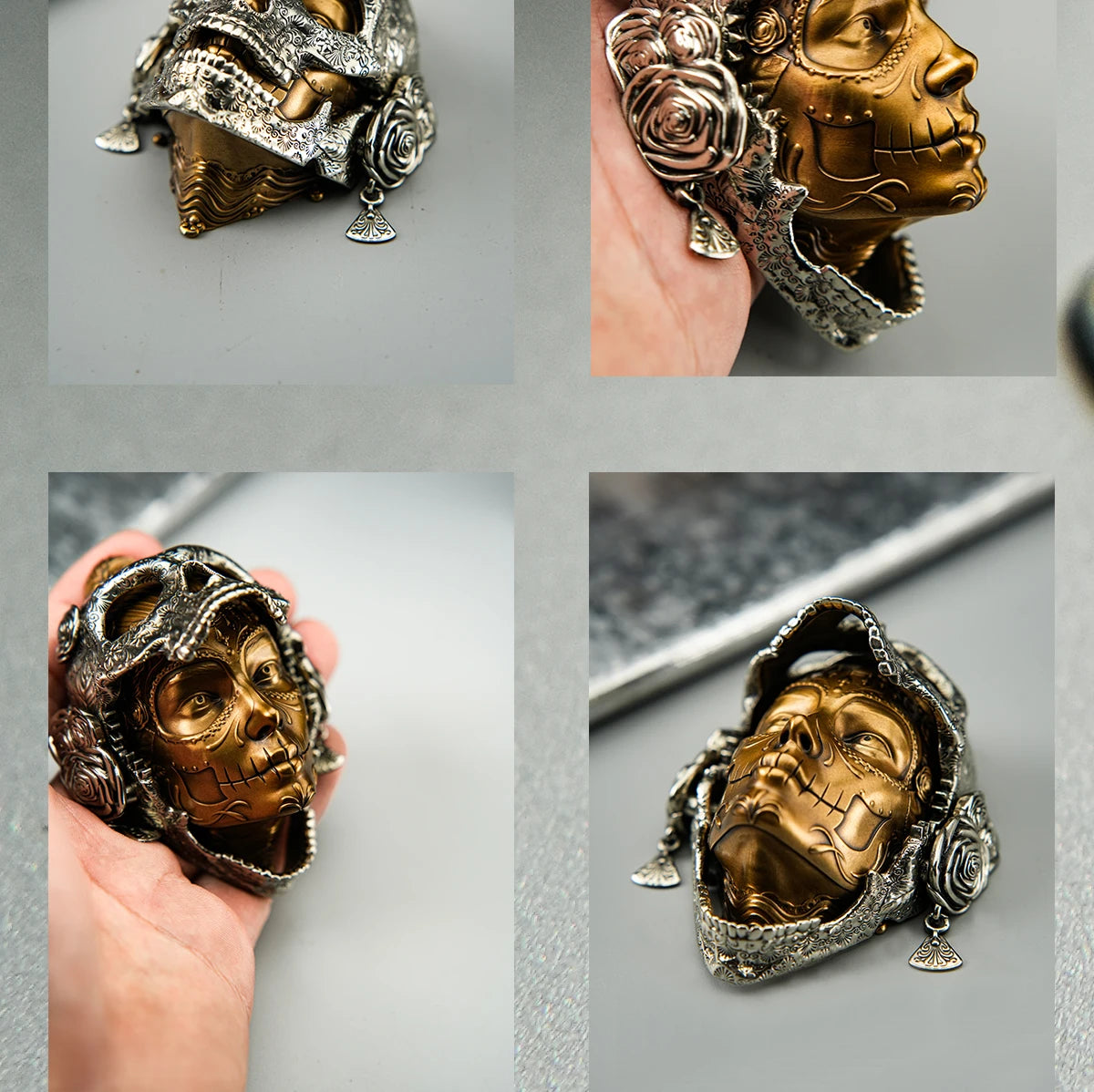 Memento Mechanica - Interactive Skull Sculpture