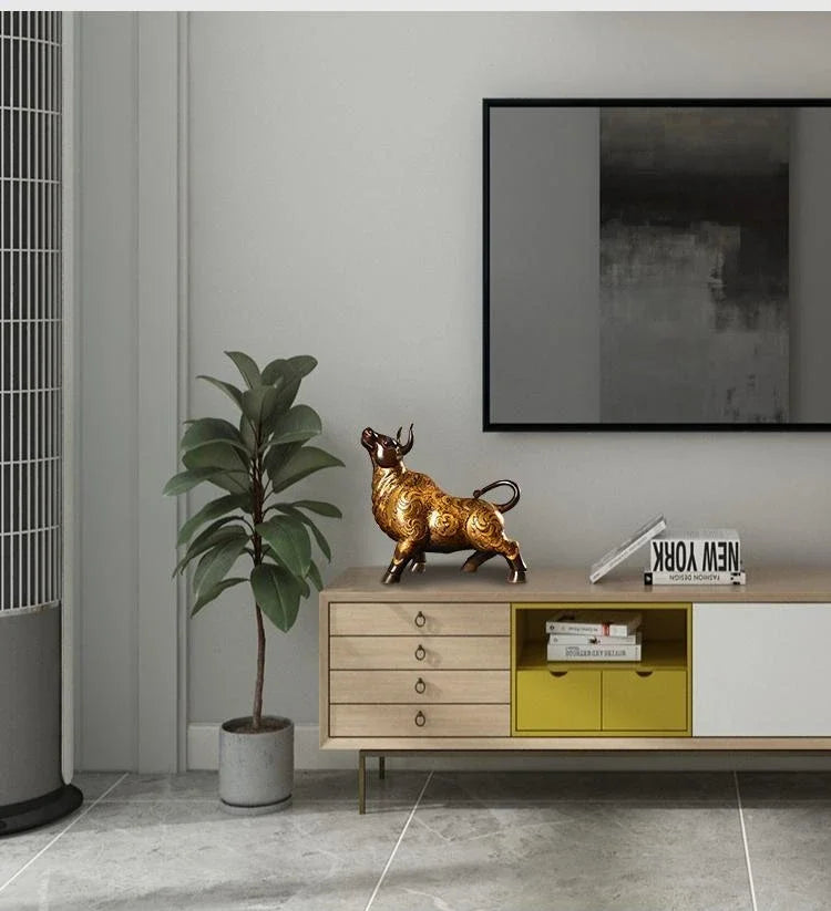 Prosperity Ox™ Copper Sculpture