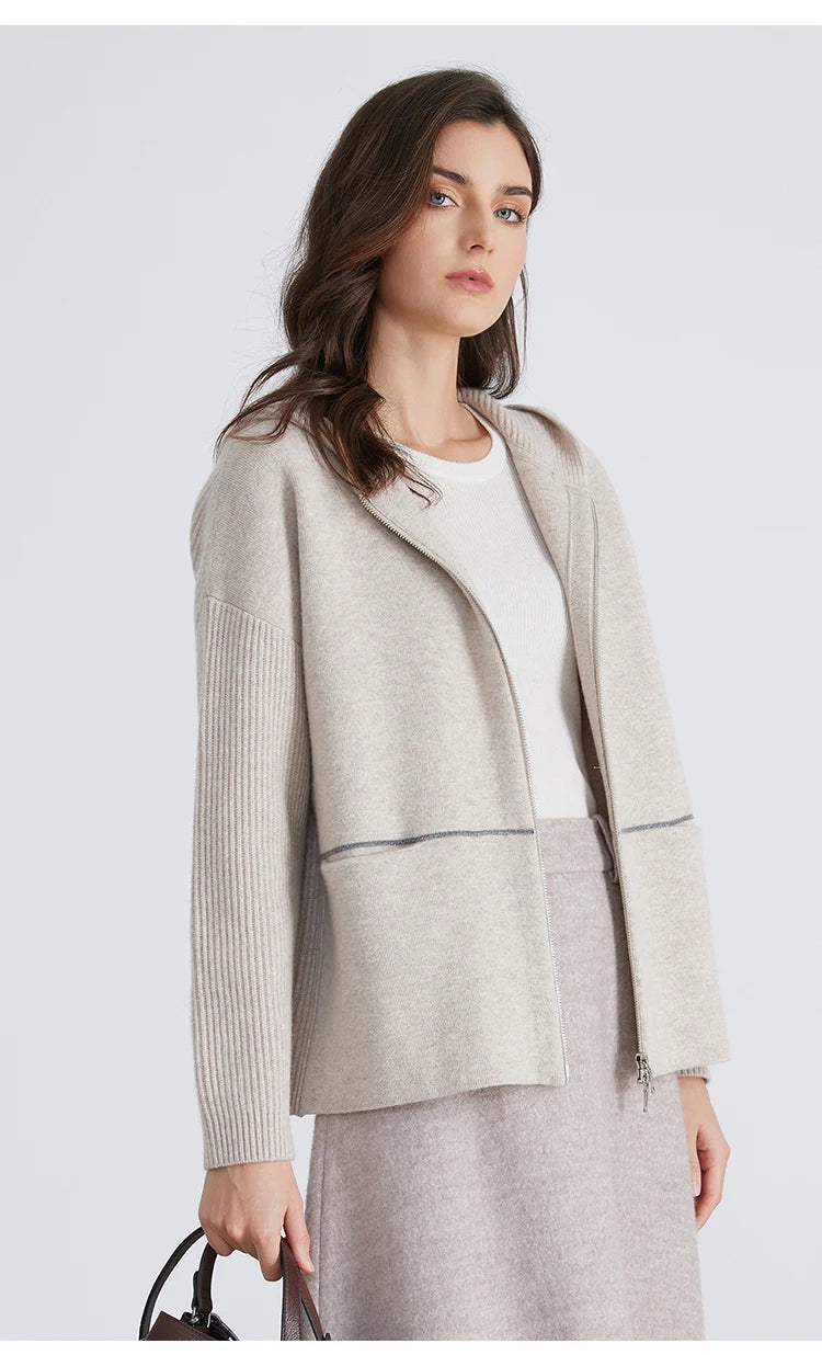 Woolmark Elite Hooded Coat