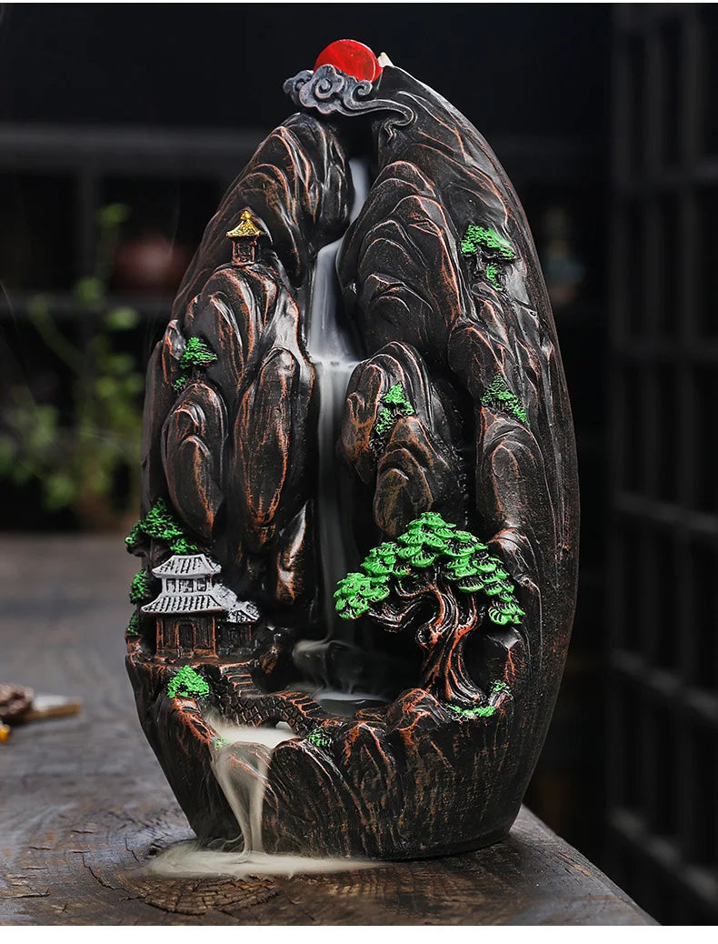 The Mountain Stream Incense Burner